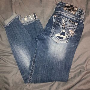 Miss me distressed skinny